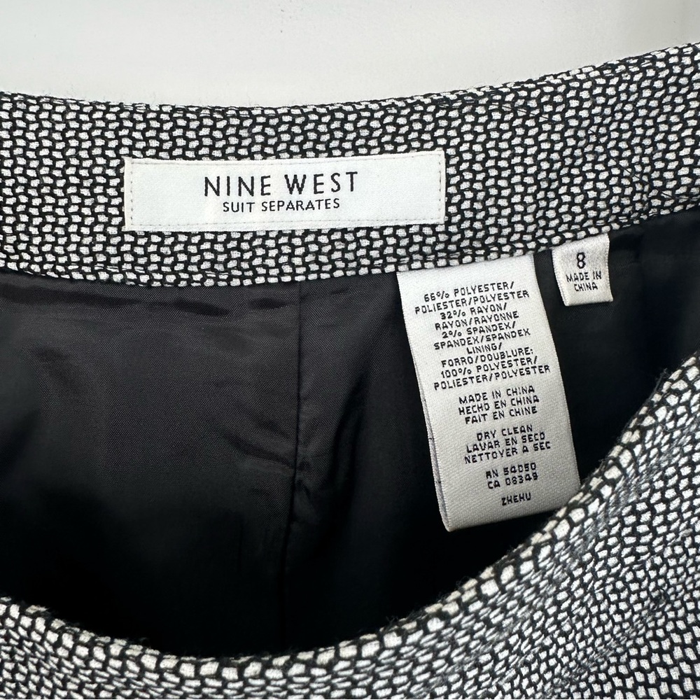 Nine West Suit Separates Textured Grey Size 8 - Picture 5 of 5